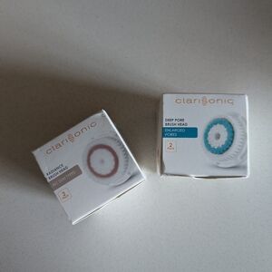 Clarisonic Brush Head Set - White and Blue
